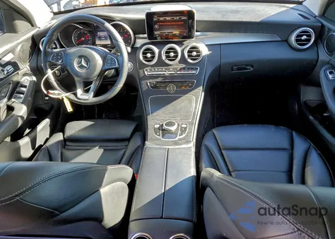 2017 Mercedes-Benz C 300 4Matic from USA, damaged, VIN 55SWF4KB4HU202012